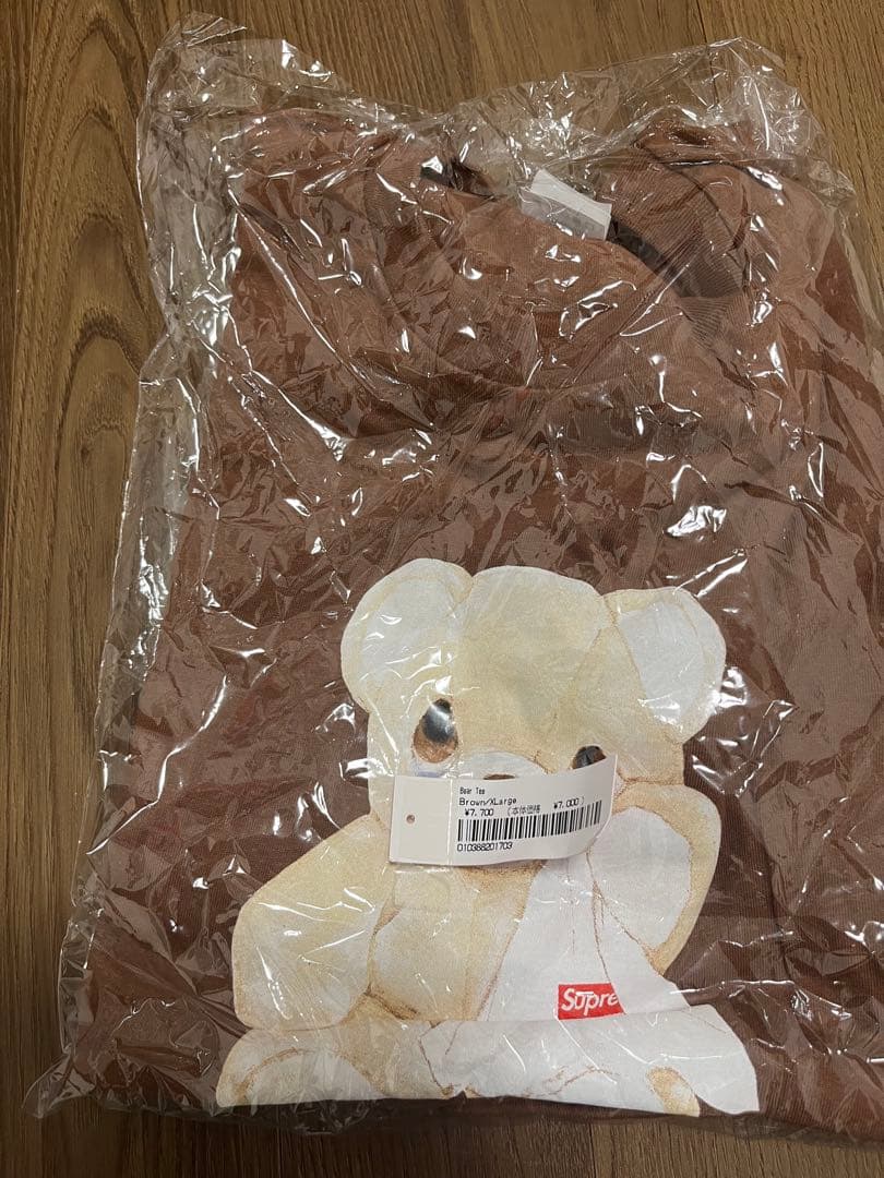 トップス XL Supreme Bear Tee BROWN