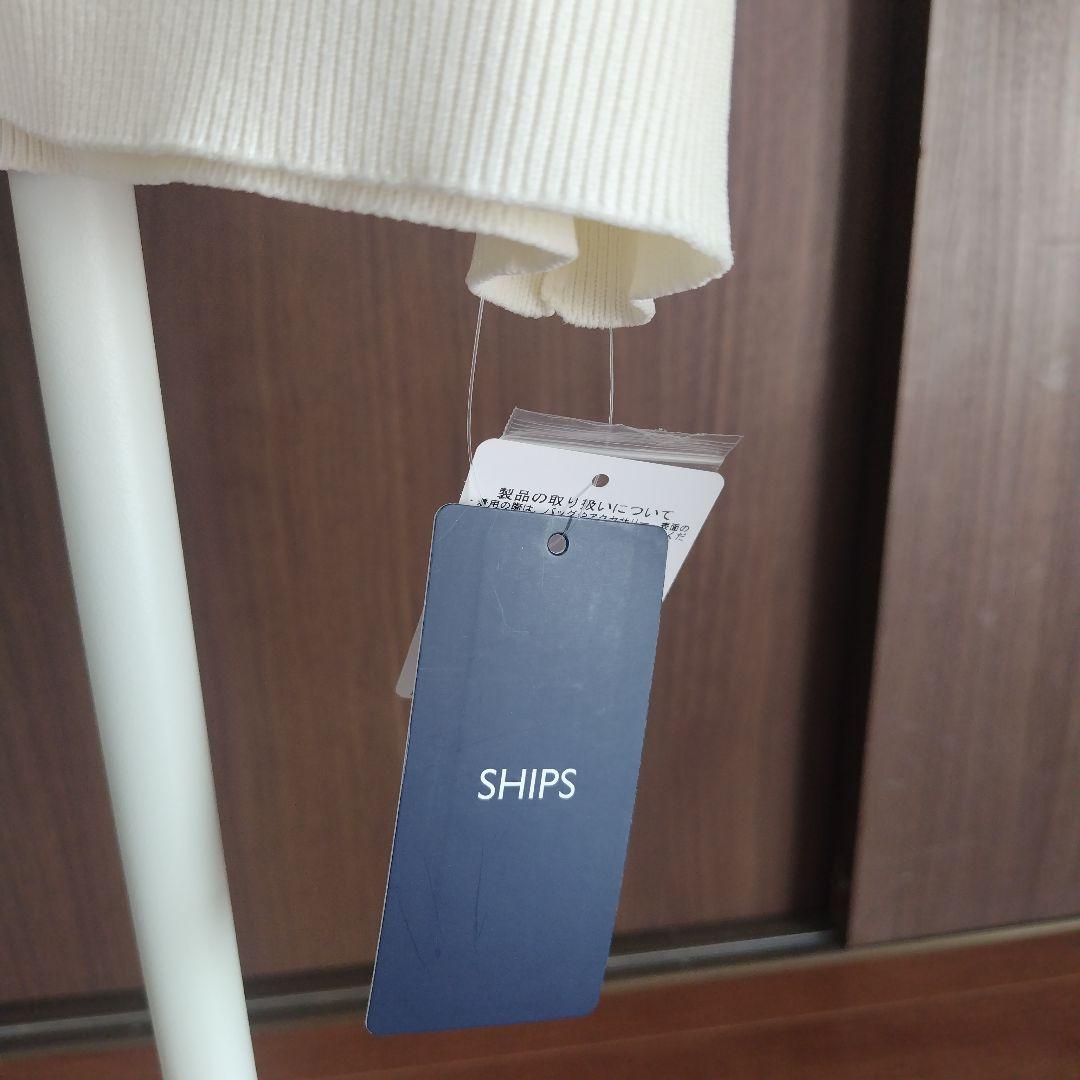 《未使用》SHIPS レース編み 2WAY カーディガン