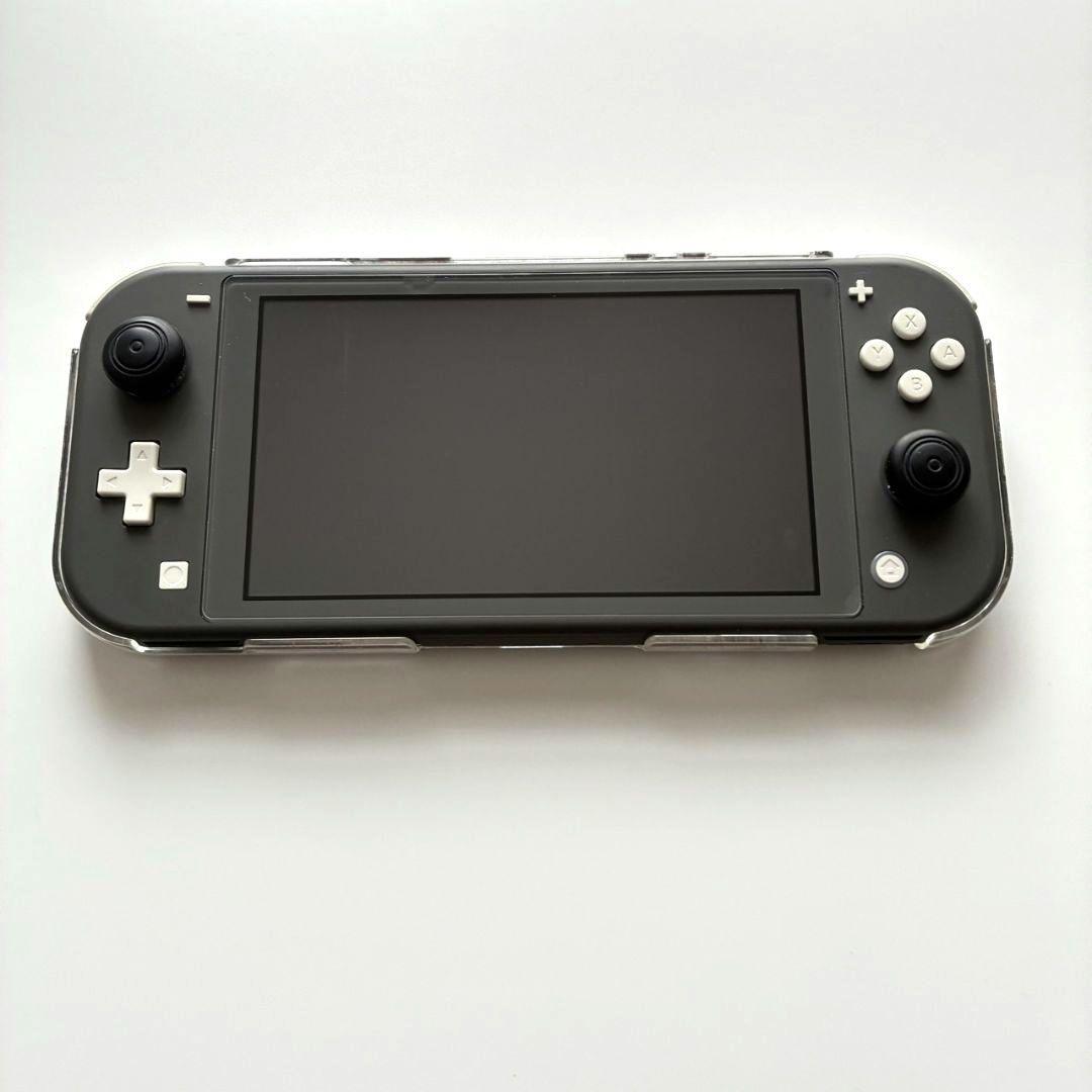 Nintendo Switch Lite 本体 グレー アダプター 保護ケース