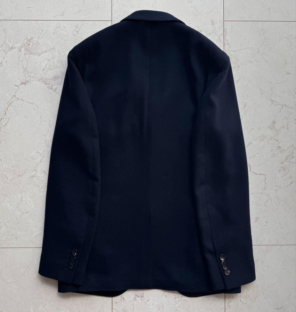 【極美品・未使用級】LARDINI ラルディーニ ネイビーホップサックジャケット