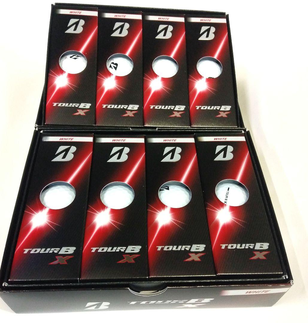 新品未使用　BSツアーBX　ホワイト 2ダース　№ 1.2.3.4.