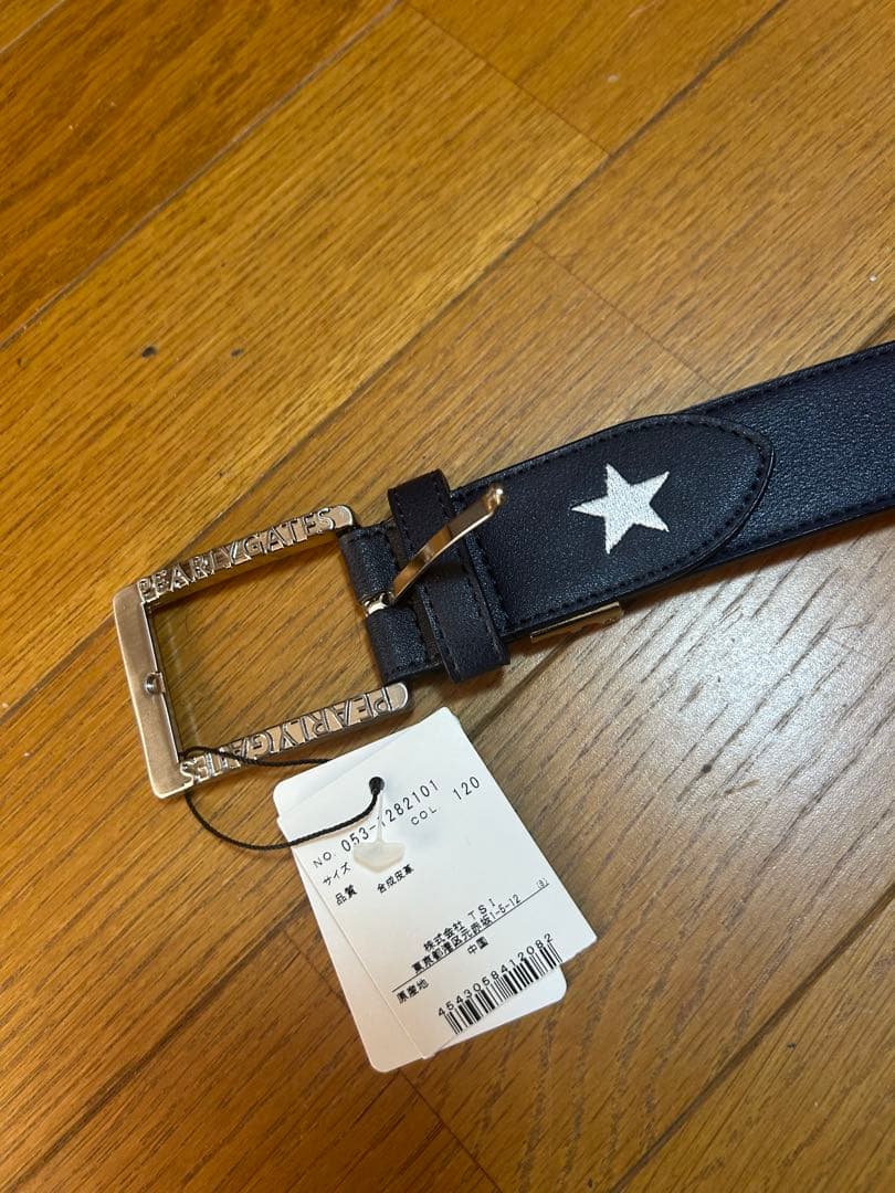 新品未使用品　パーリーゲイツ　ゴルフベルト　濃紺