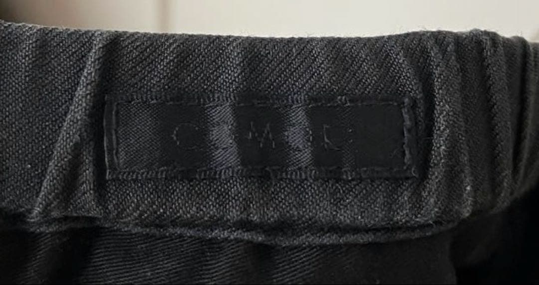 comoli 21AW シルクネル セットアップ フェードネイビー サイズ2