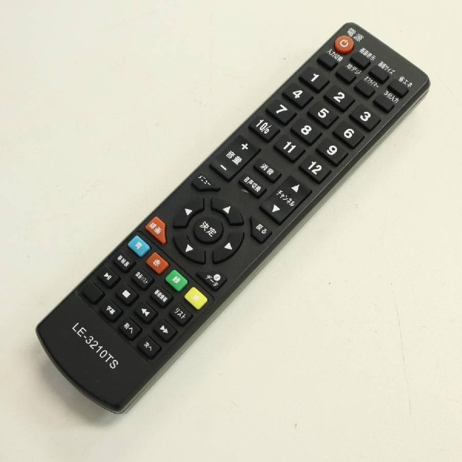 TEES 32インチ 地デジ専用 液晶テレビ LE-3210TS USB録画付き