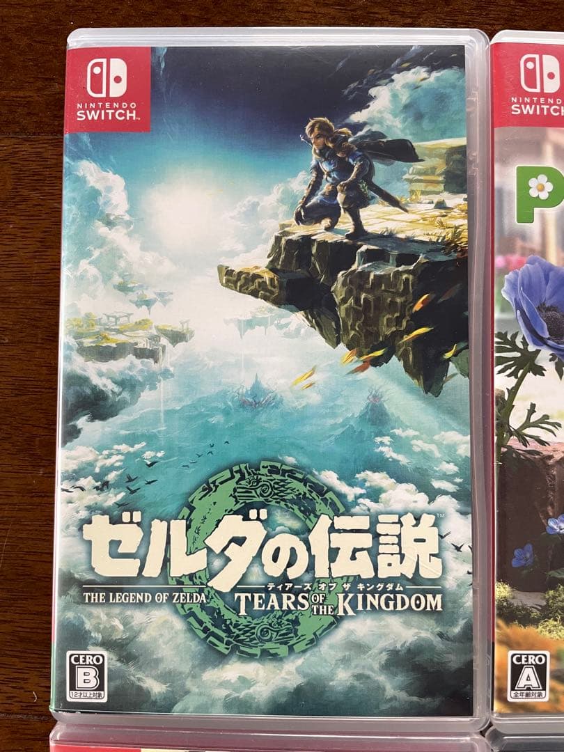 Nintendo Switch ソフト4本　ゼルダ　マリオ　ピクミン　ルイージ
