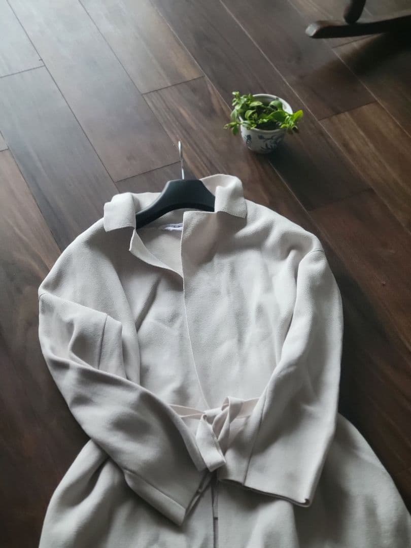 お値引き中 45r*pm　春 Cottonニットコート。