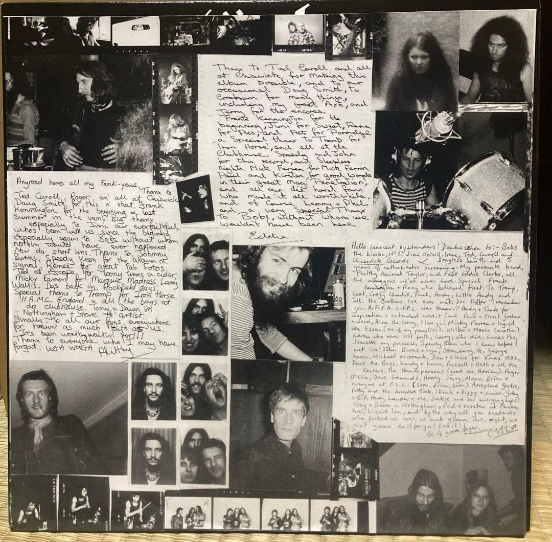 激レア！廃盤 Motörhead モーターヘッド 限定版 レコード LP