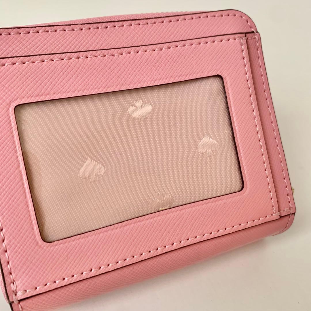 【Kate spade】ケイトスペード　二つ折り財布　ピンク　新品