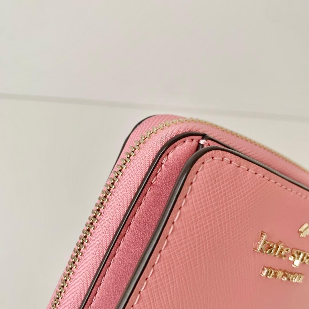 【Kate spade】ケイトスペード　二つ折り財布　ピンク　新品