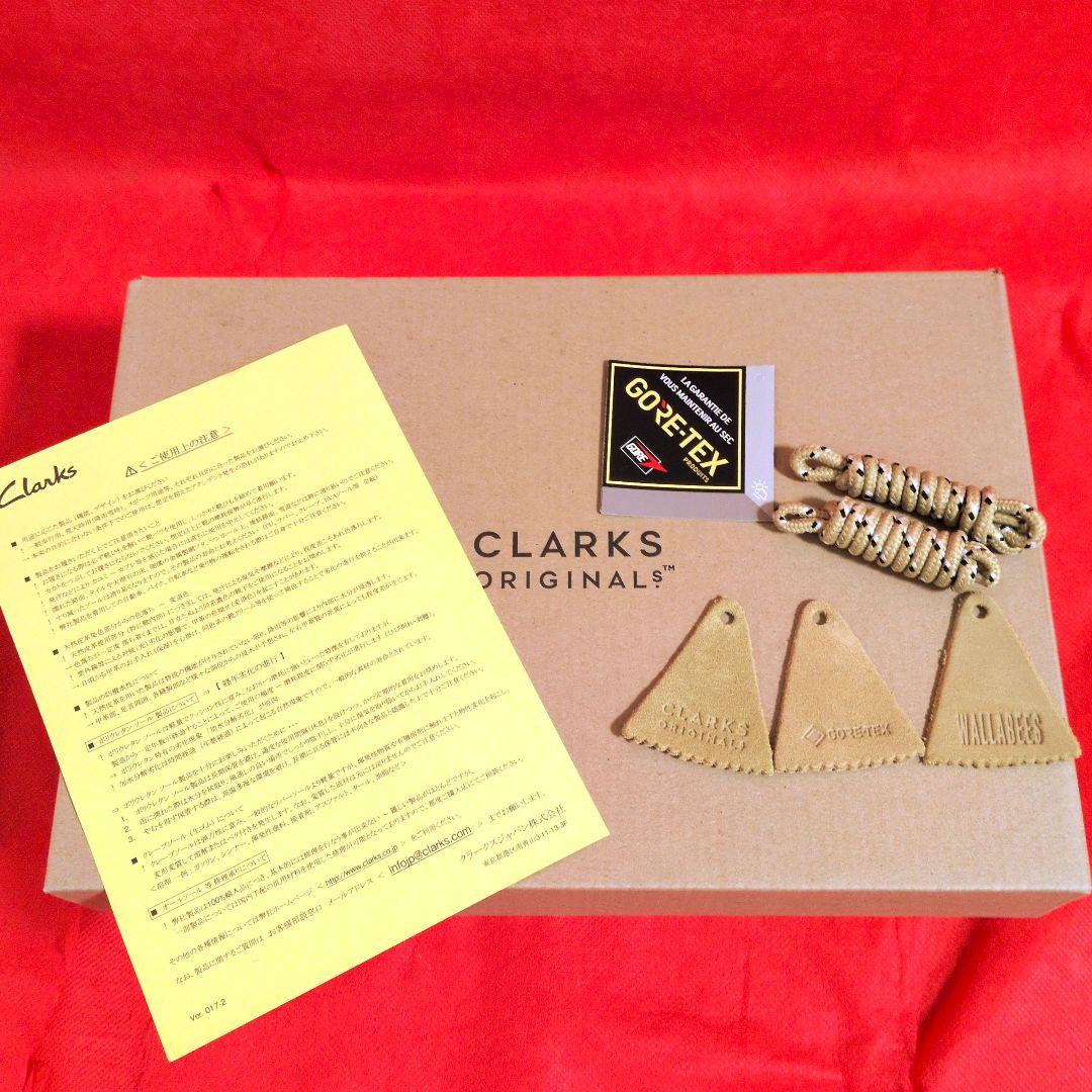 （良品）Clarks Wallabee／クラークス ワラビー✦GORE-TEX✦