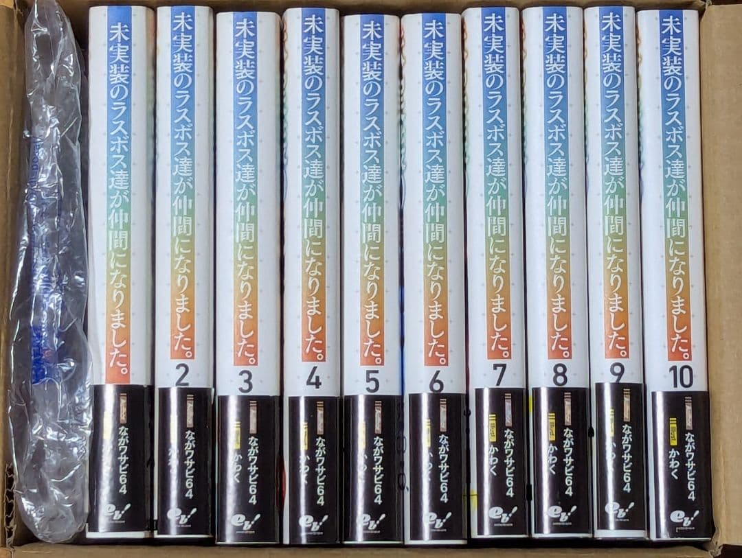 未実装のラスボス達が仲間になりました。全10巻（完結）