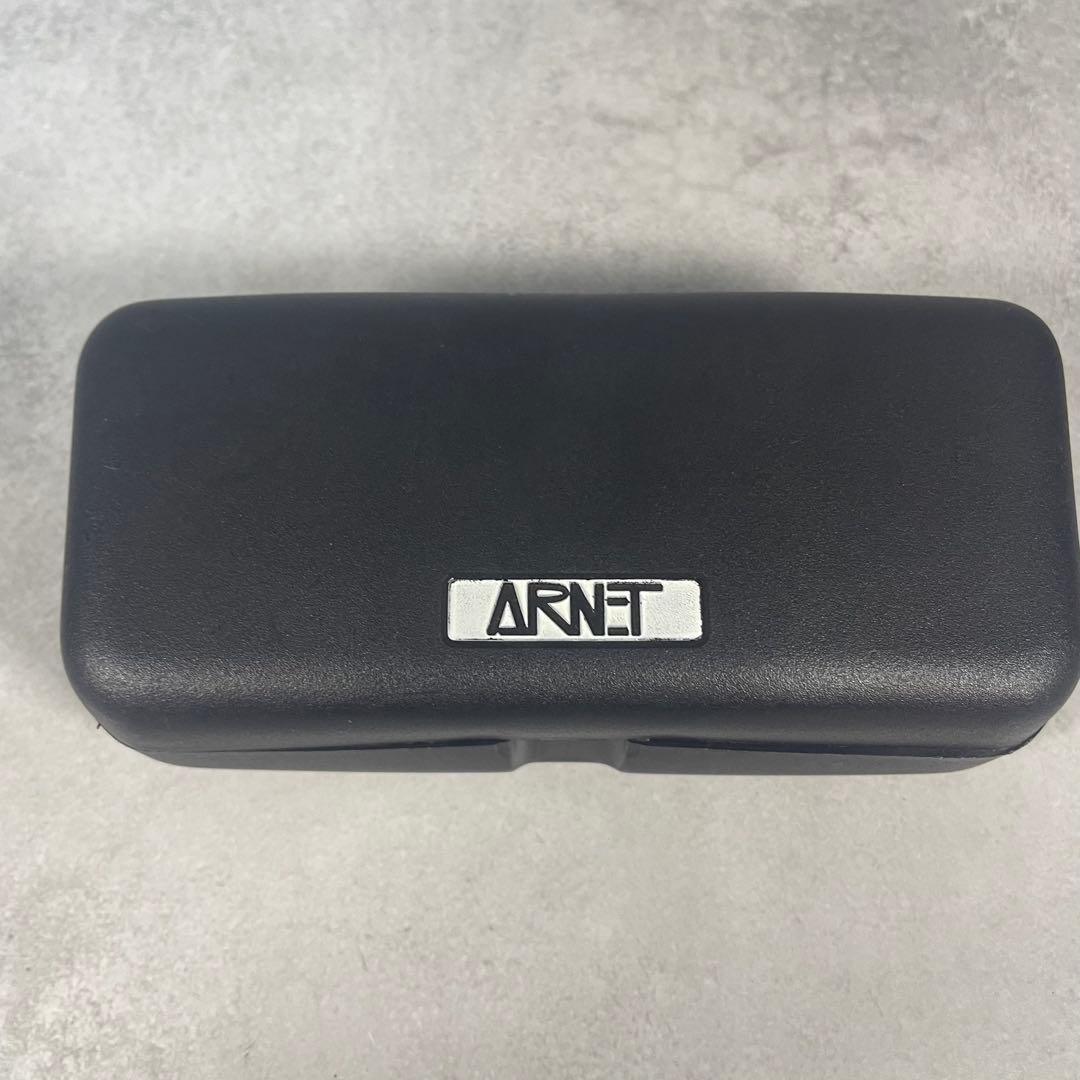 90's Arnette RAVENアーネット シルバー サングラス ケース付き