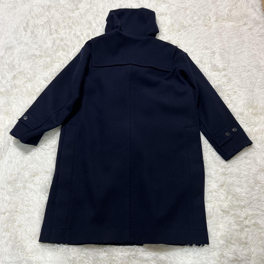 【美品】UNIQLO + J ネイビー ダッフルコート L 完売品 ジルサンダー