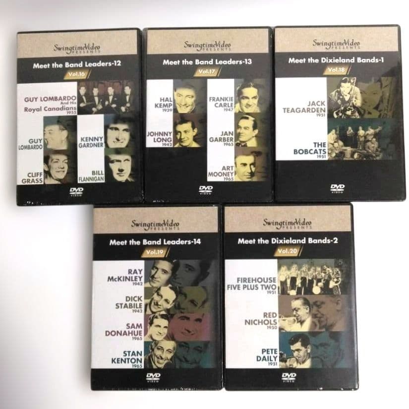 新品未開封「SWING TIME Video DVD」全20巻+1巻+解説書2冊