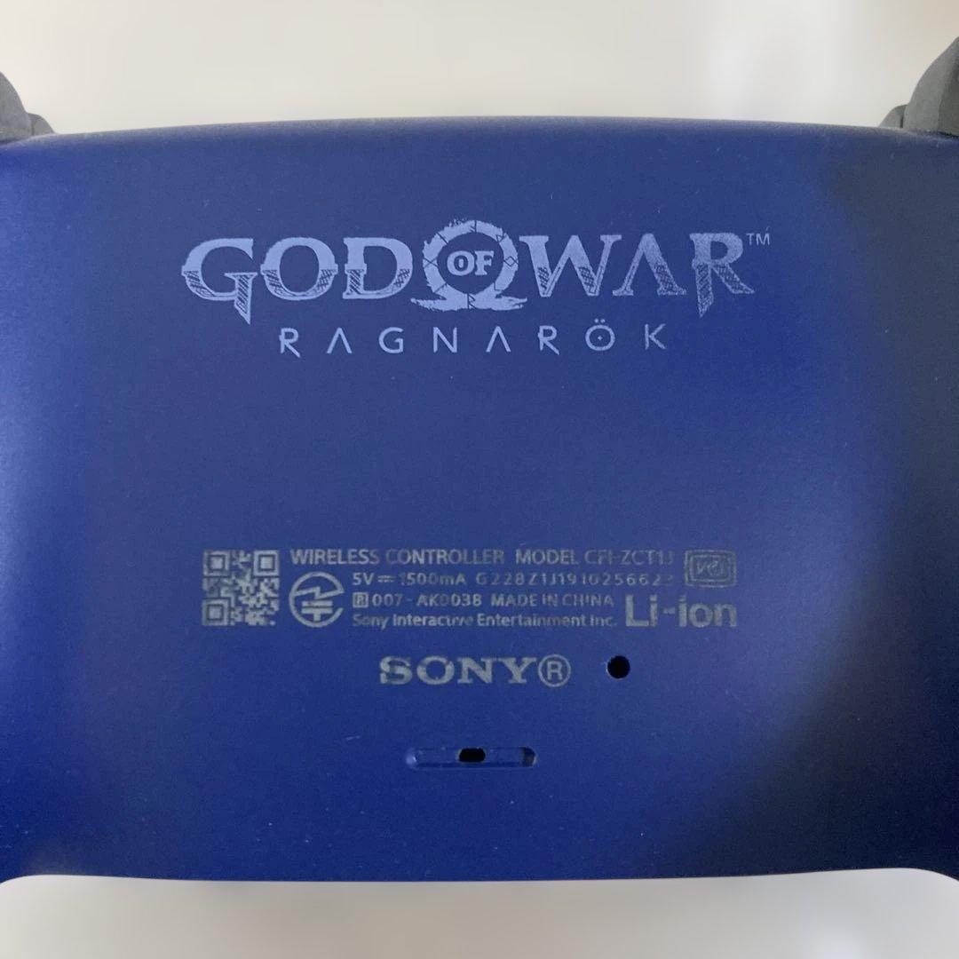 PS5 DualSense ワイヤレスコントローラー ゴッド・オブ・ウォー ラ…