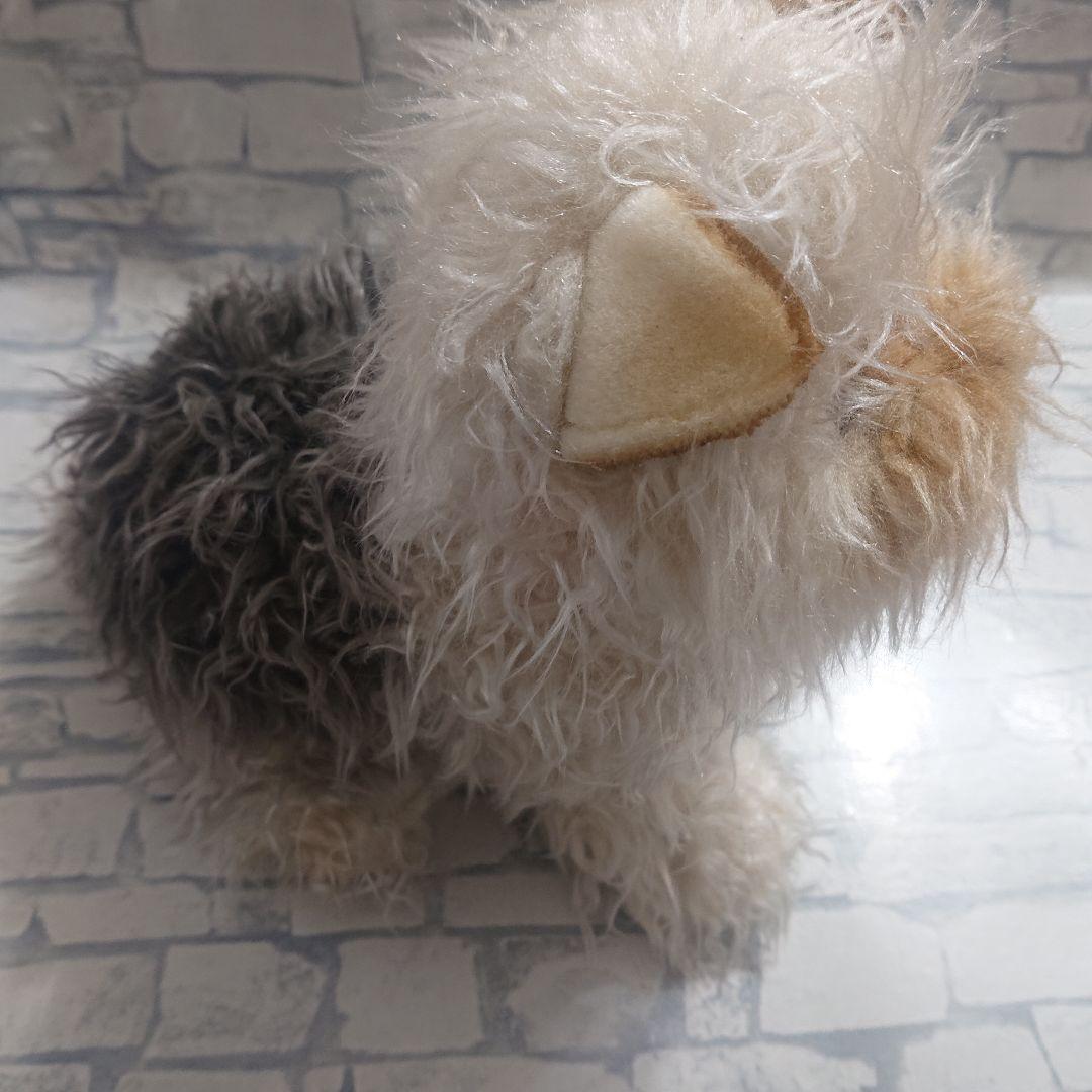 ミニチュアシュナウザー？ 犬のぬいぐるみ 人形 リアルな感じ