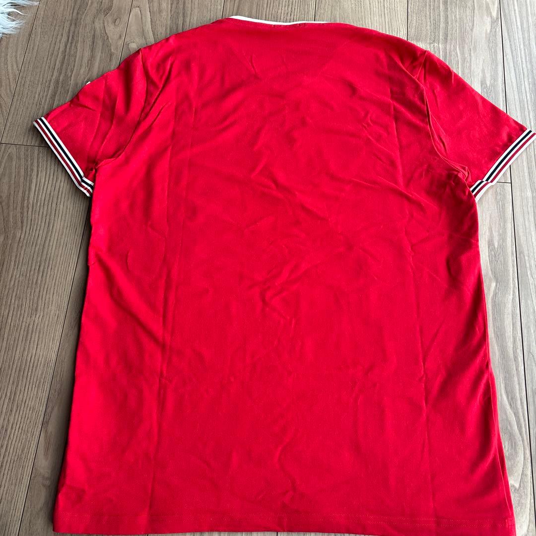 MONCLER スリムフィット レッド Tシャツ