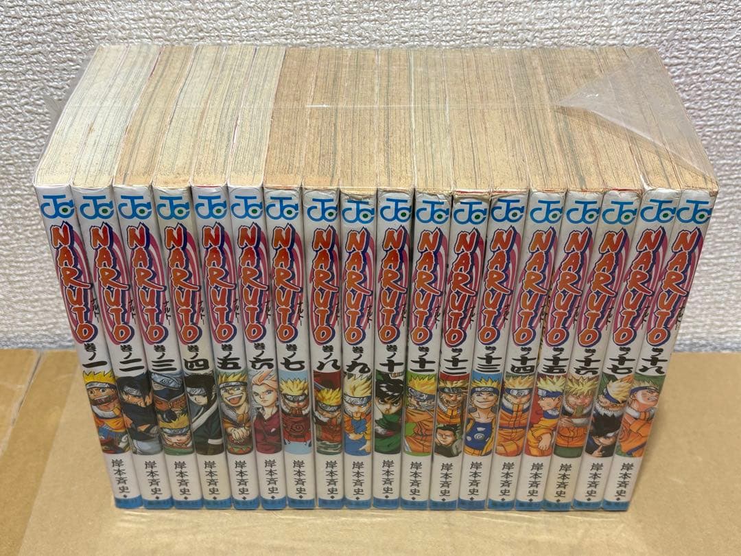【NRT89p】《状態悪・難有り》NARUTO-ナルト-全72巻完結全巻セット