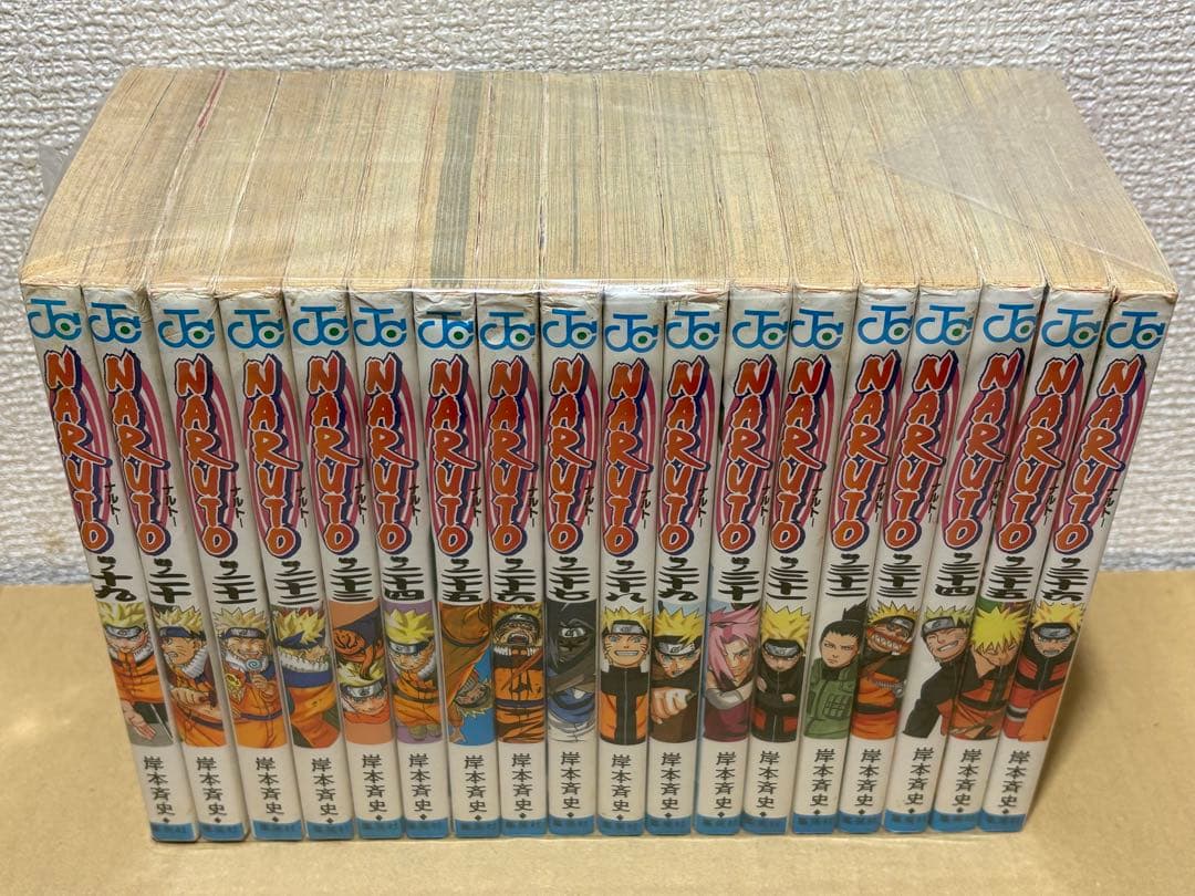 【NRT89p】《状態悪・難有り》NARUTO-ナルト-全72巻完結全巻セット