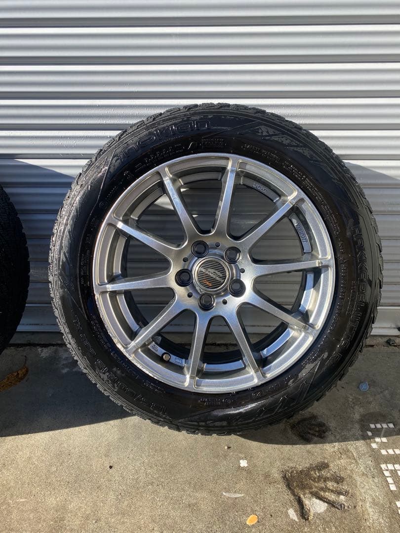 185/60R15 スタッドレス ホイール 4本セット トヨタ 旧型 シエンタ