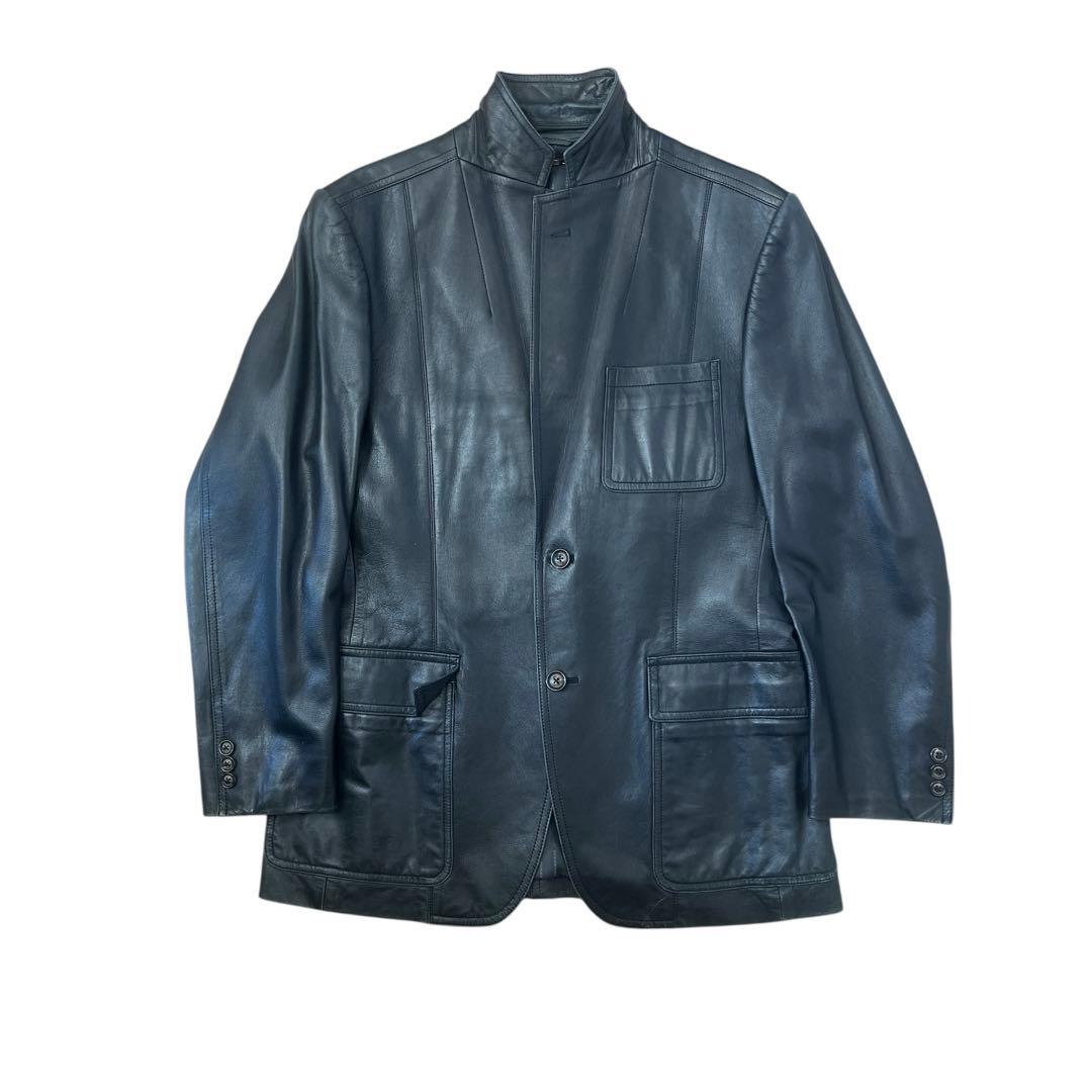 アーカイブ　BURBERRY バーバリー　レザーテーラードジャケット