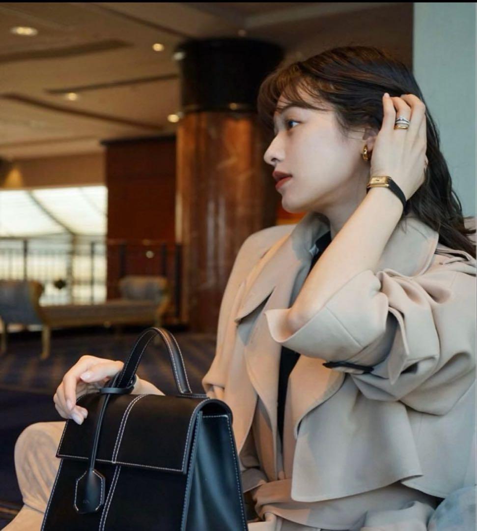 ソ*ア様 L'Or （ロル）stand collar long coat トレン