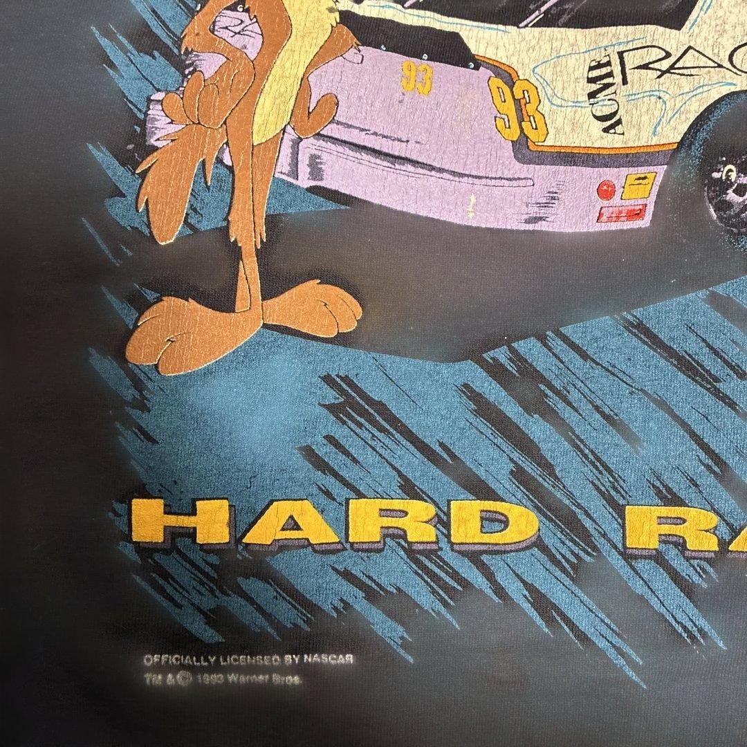 NASCAR レーシング　ビンテージTシャツ ワイリーコヨーテ　ロードランナー