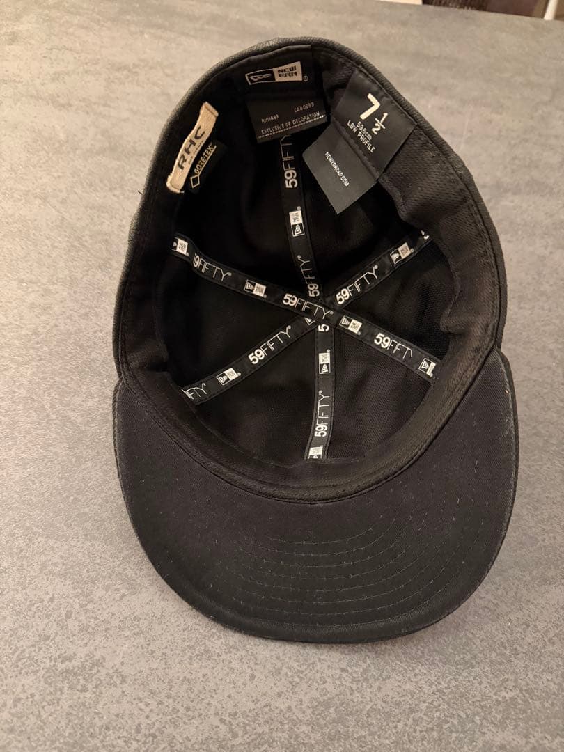 RonHermanロンハーマンニューエラ New Era 59 黒　ゴアテックス