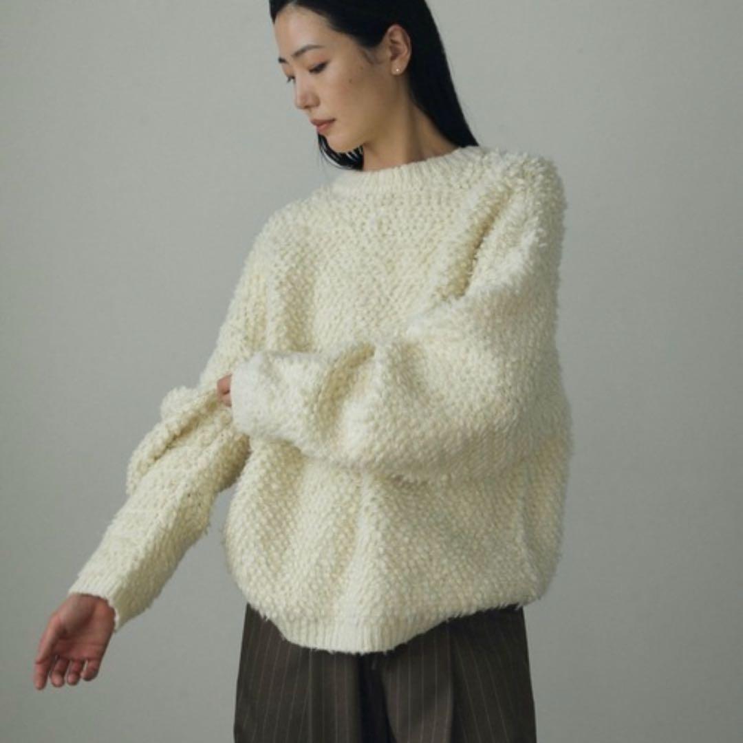 2way Miniloop Knit anuke 美品