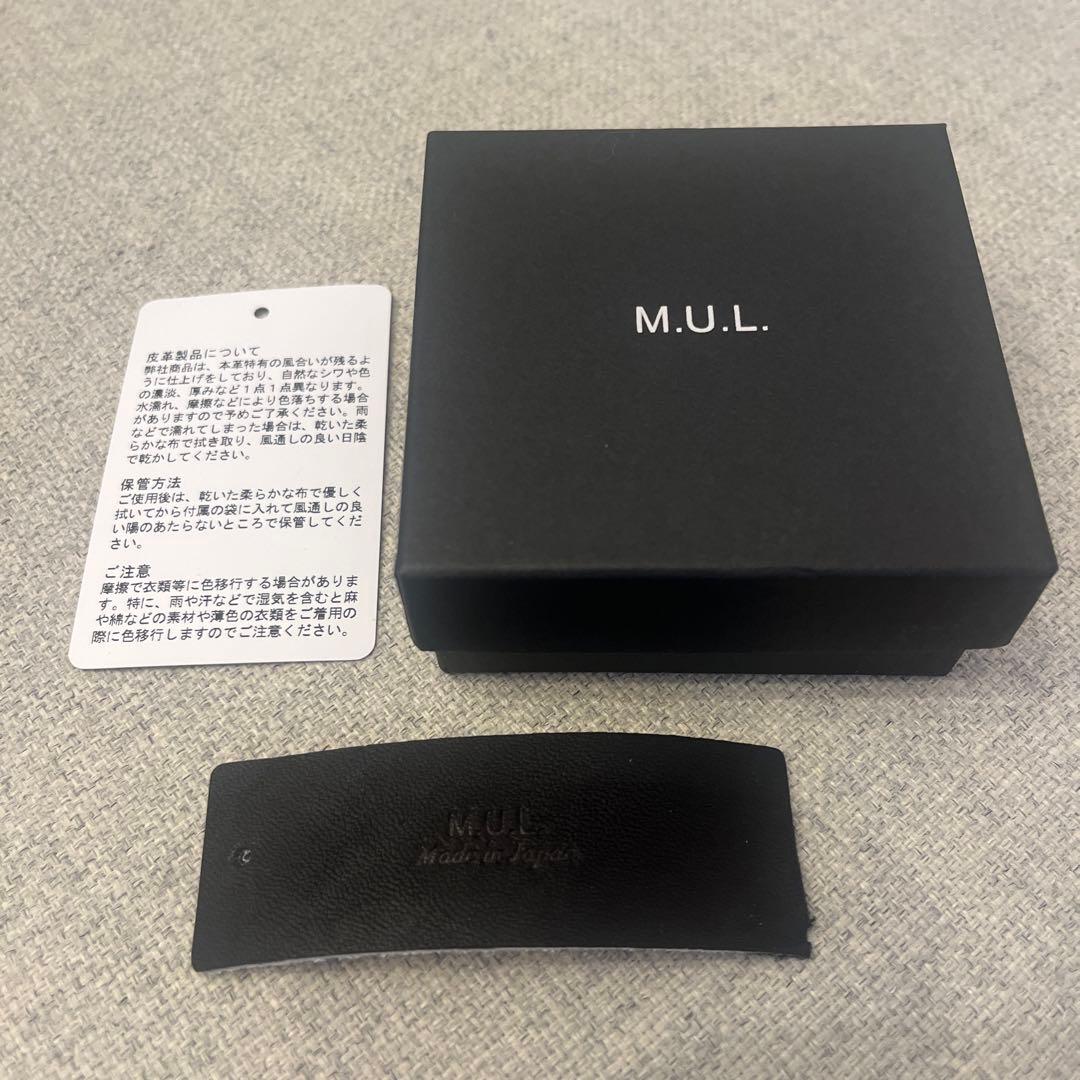 M.U.L. エムユーエル バングル ブレスレット MUL デニムレザー