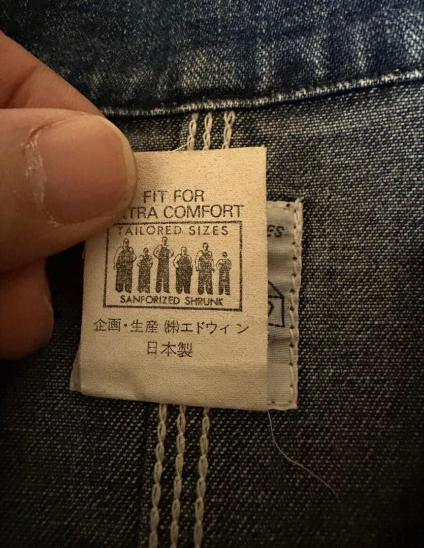 Lee 91-J 0412 カバーオール L 日本製 デニムカバーオール 91J