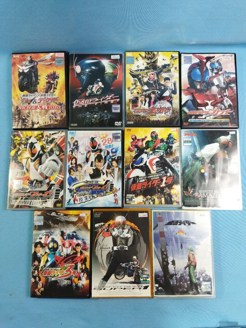 仮面ライダー　レンタルアップ　DVD　約89点　まとめ大量セット