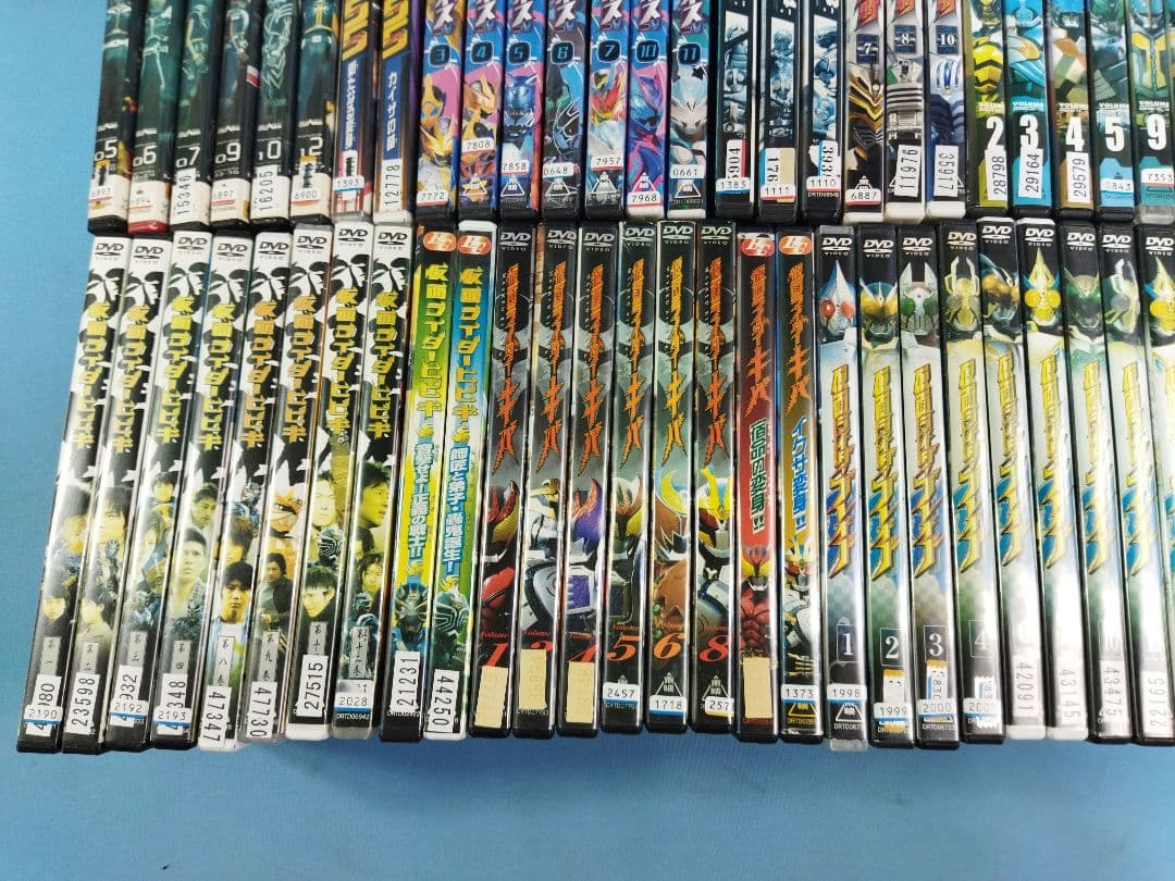仮面ライダー　レンタルアップ　DVD　約89点　まとめ大量セット