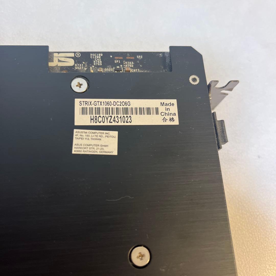 ジャンク　ASUS GeForce GTX 1060 6GB グラフィックボード