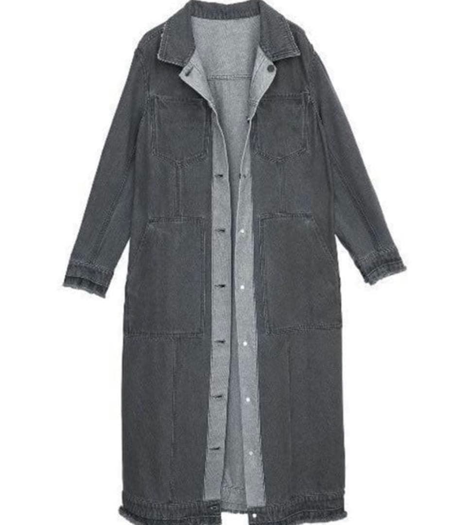 ジャケット・アウター ameri vintage 2way reversible denim coat