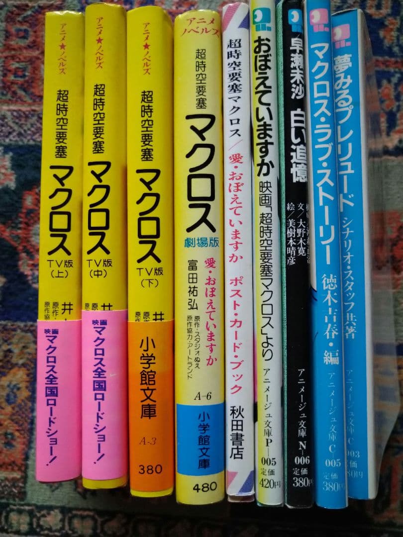 超時空要塞マクロス 文庫本9冊