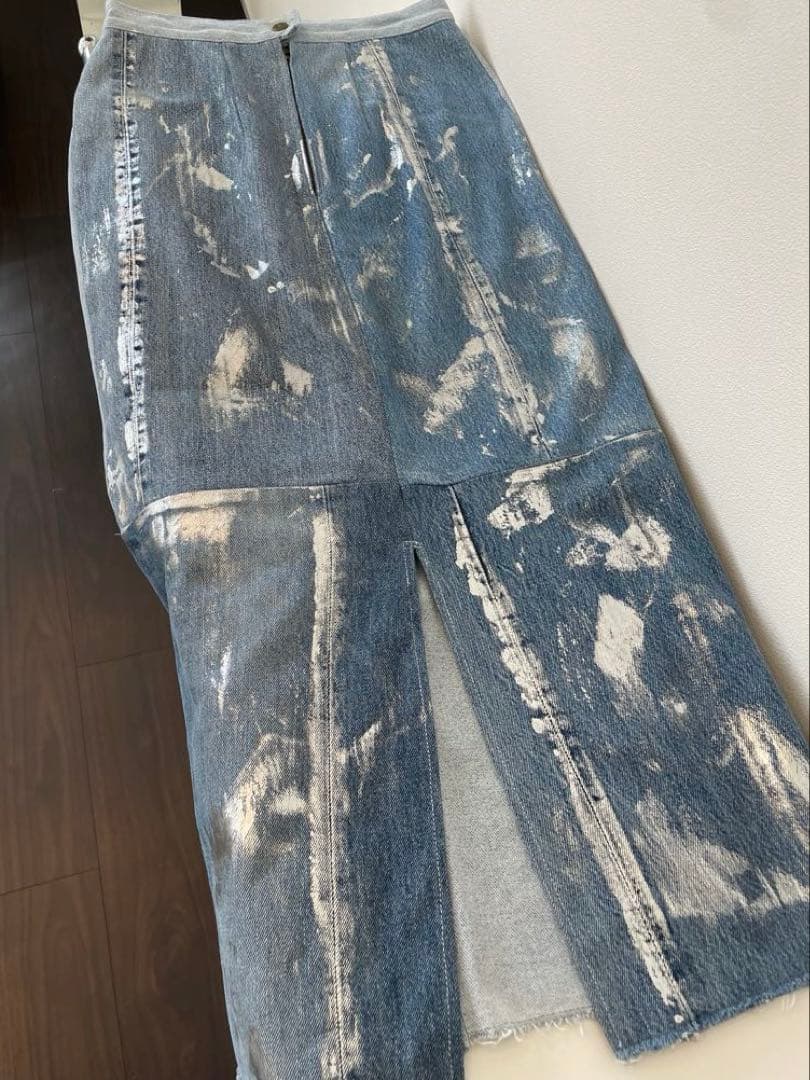 MALION vintageデニムロングスカート　マリオンヴィンテージ