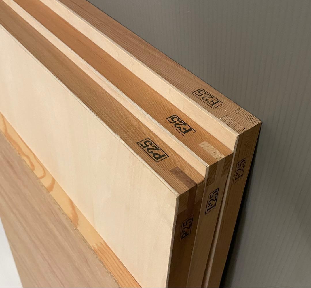 【新品】木製パネル F30×1枚　F25×2枚　P25×1枚　+α 5枚セット