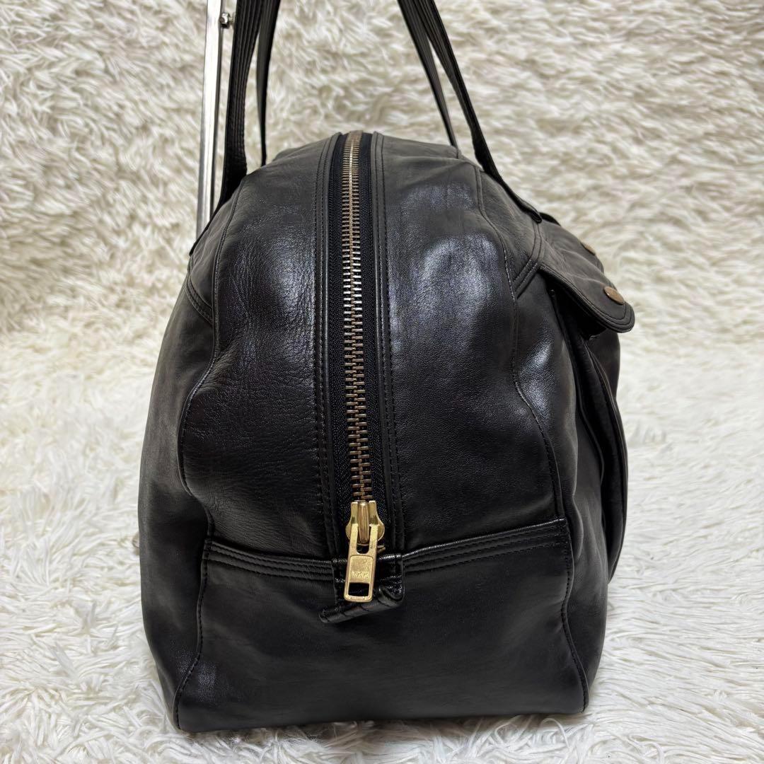 ✨️希少 PORTER ホースマン ボストンバッグ 馬革 大容量 肩掛け 黒