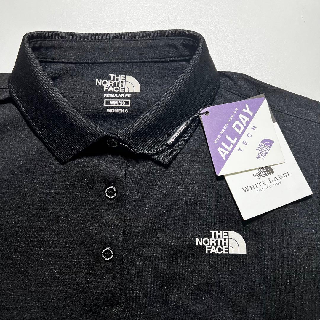 THE NORTH FACE ALL DAY TECH ポロシャツ Mブラック