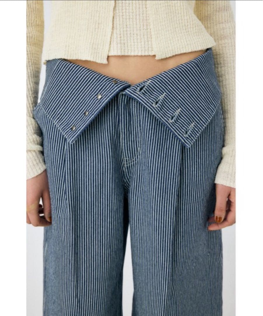 Moussy CORSET DESIGN バギーデニム