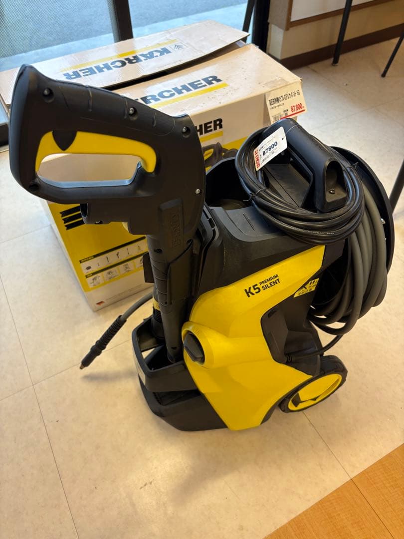 【新品未使用】訳あり価格KARCHER K5 プレミアムサイレント 60HZ