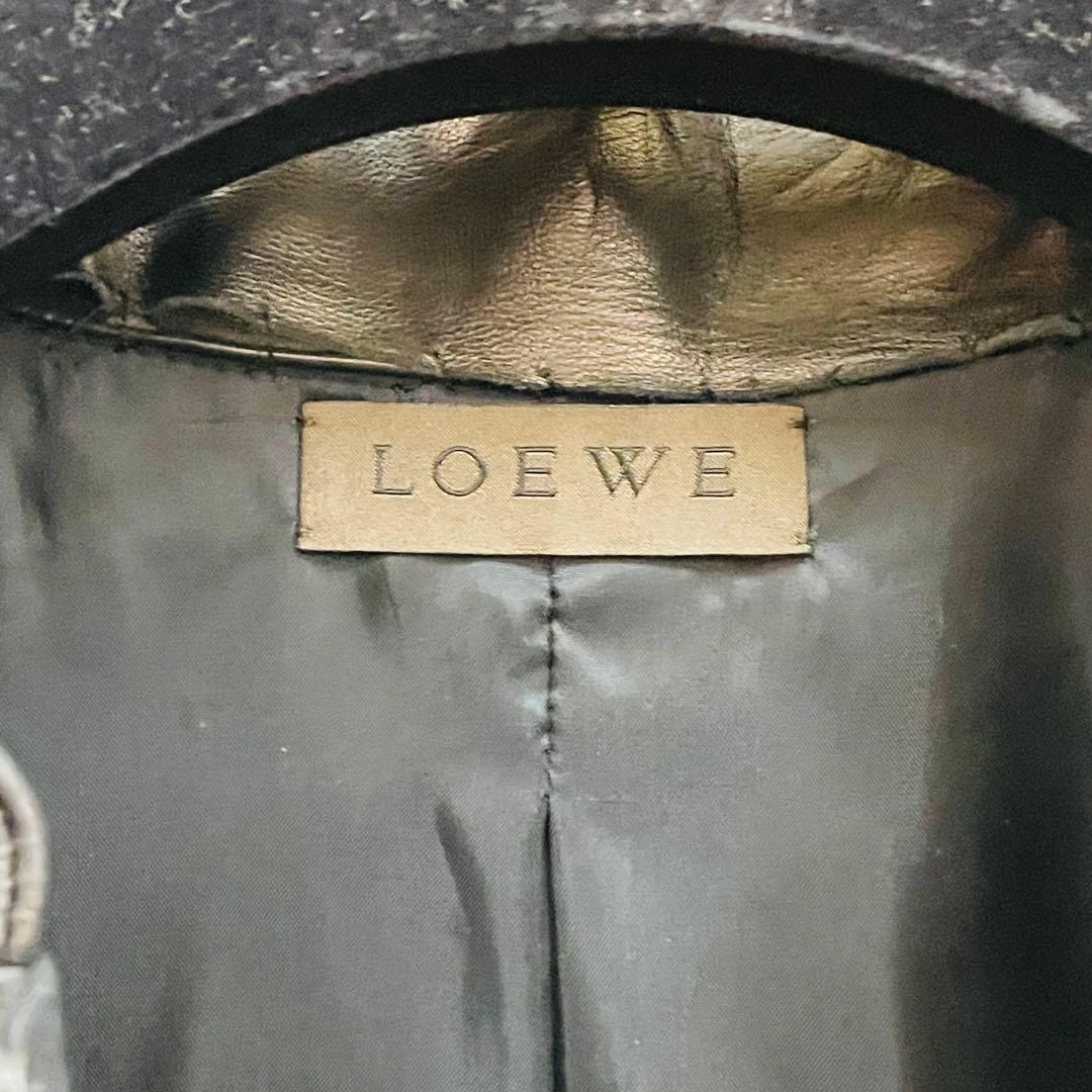 K*認様 LOEWE ロエベ レザーワンピース レザーコート　オールドロエベ　1