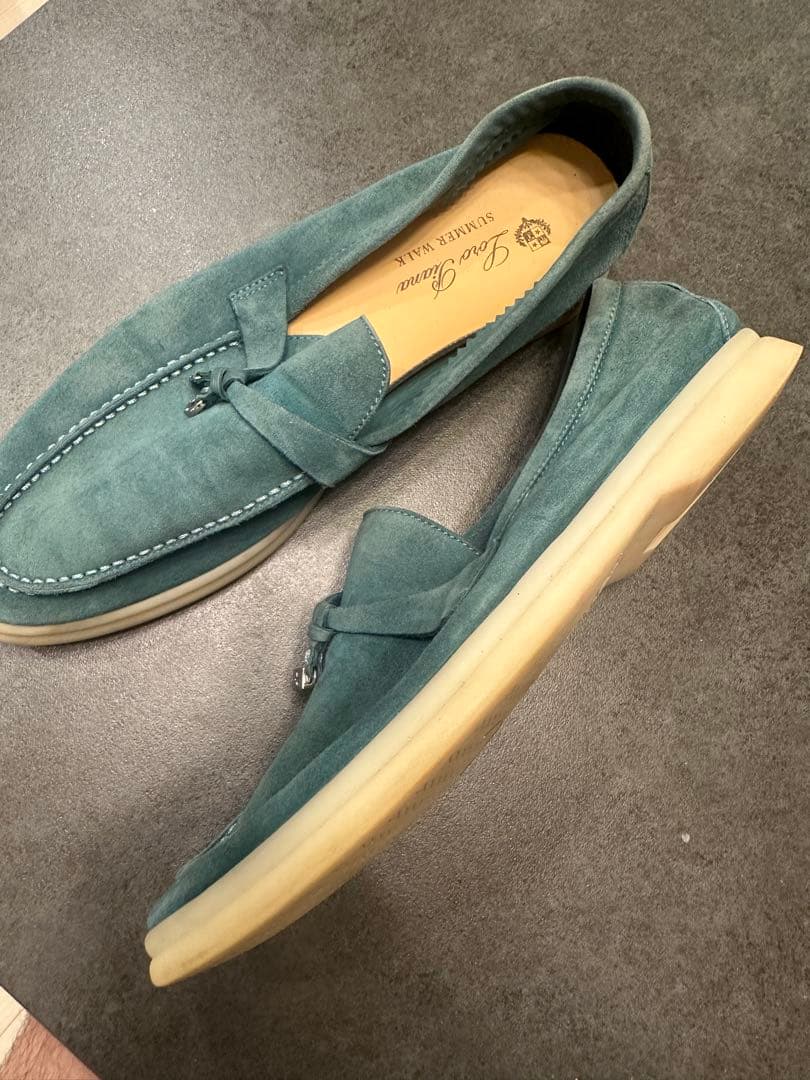 靴 loro piana summer walk 39