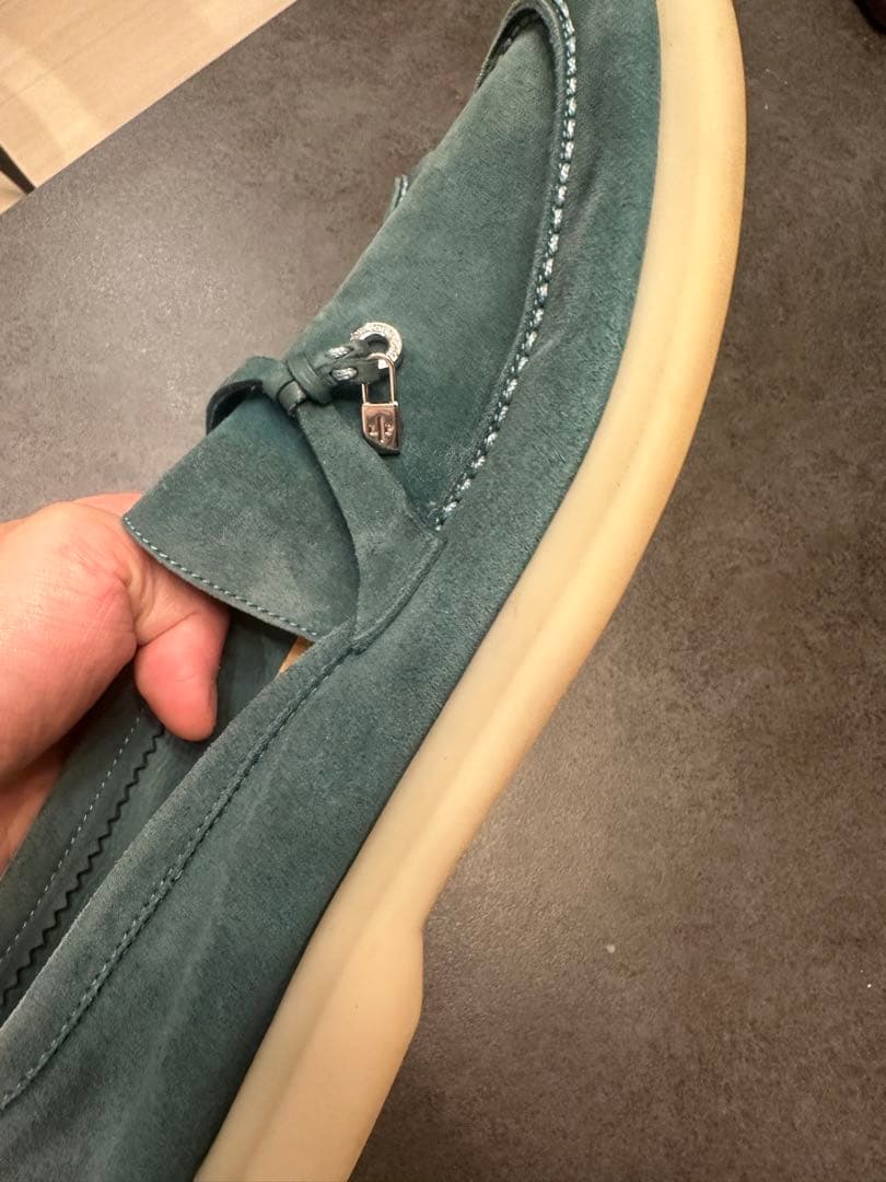 靴 loro piana summer walk 39