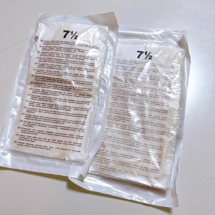 新品未開封　 ラテックス手袋　ラテックスグローブ　サイズ7.5　200双 セット