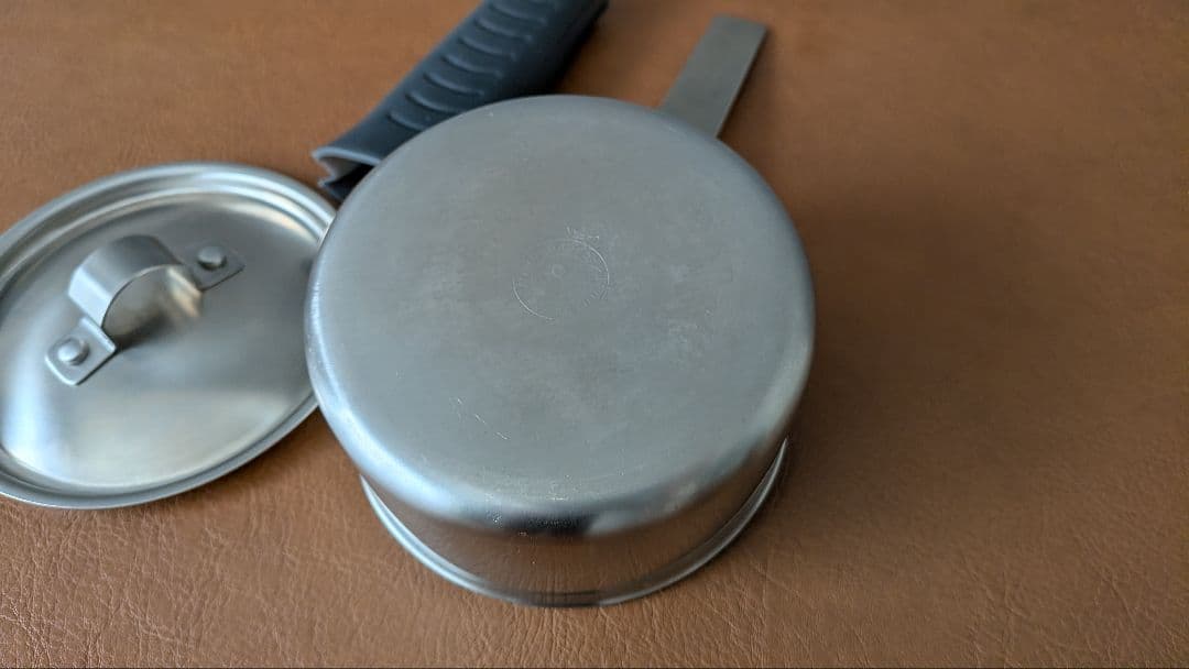 フライングソーサー ステンレス 片手鍋 12cm IH 日本製 ミルクパン柳宗理