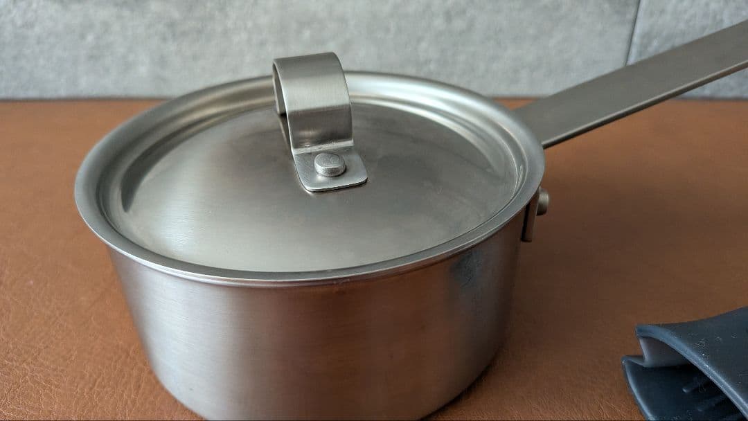 フライングソーサー ステンレス 片手鍋 12cm IH 日本製 ミルクパン柳宗理