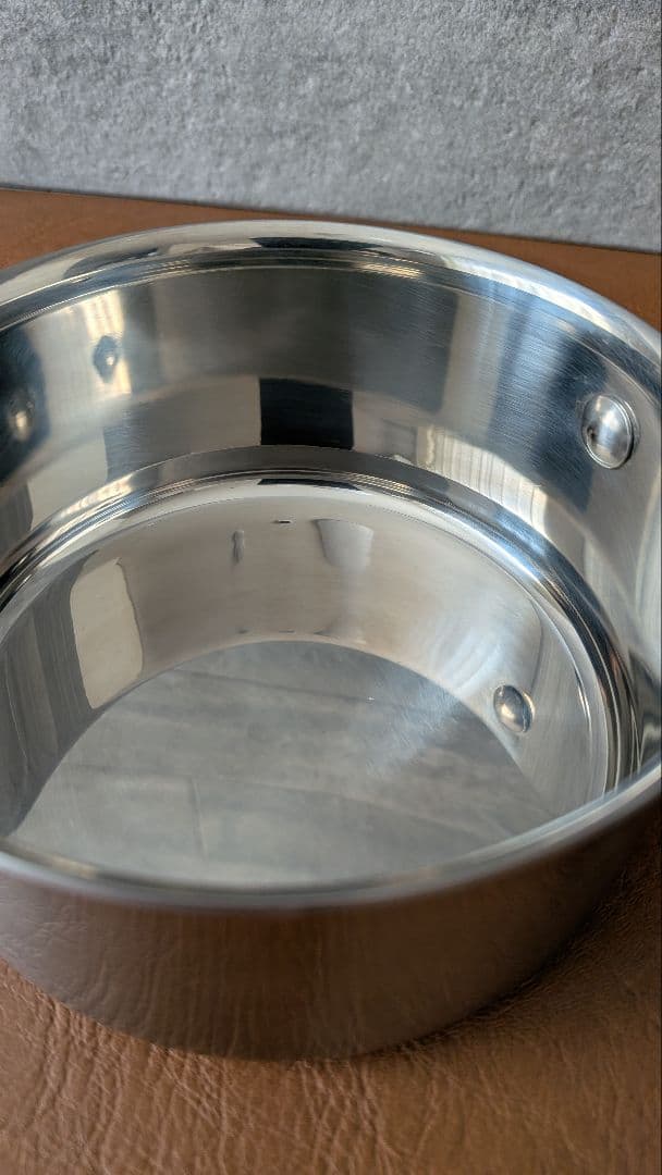 フライングソーサー ステンレス 片手鍋 12cm IH 日本製 ミルクパン柳宗理