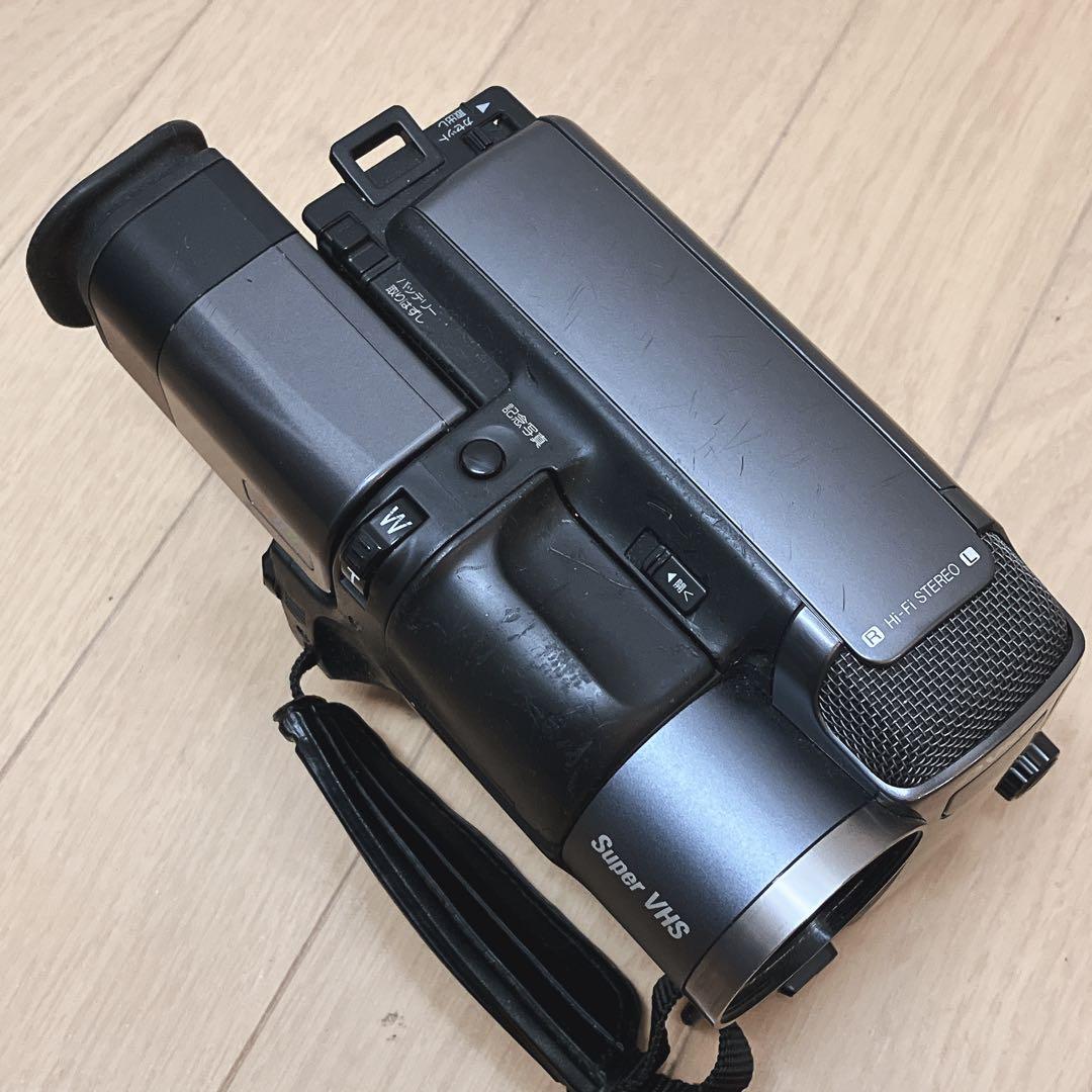 【動作品】Victor　GR-EX1　VHS-C 撮影再生ダビングOK バッグ付